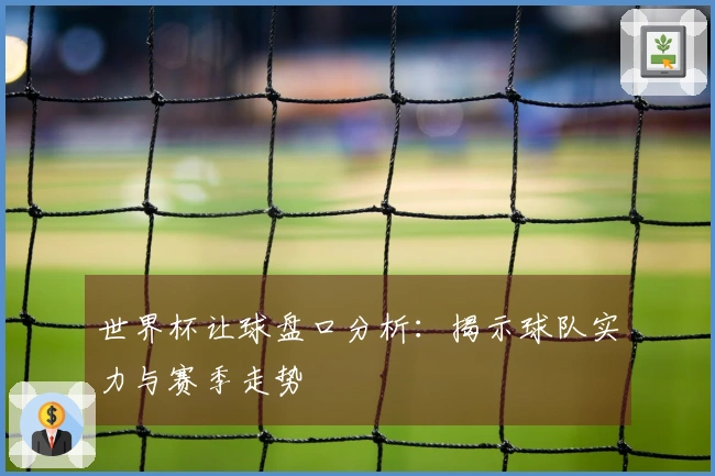 世界杯让球盘口分析：揭示球队实力与赛季走势