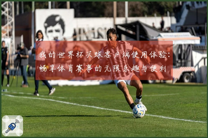 我的世界杯买球客户端使用体验：畅享体育赛事的无限乐趣与便利